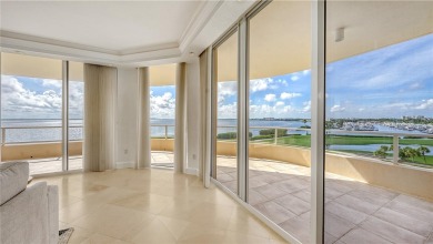 Immerse yourself in luxury with this exceptional Antigua on Longboat Key Golf Club in Florida - for sale on GolfHomes.com, golf home, golf lot