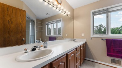Beautiful 3-Bedroom, 3-Bath Home with Stunning Golf Course  Pond on Travis Pointe Country Club in Michigan - for sale on GolfHomes.com, golf home, golf lot