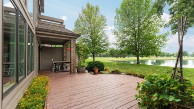Beautiful 3-Bedroom, 3-Bath Home with Stunning Golf Course  Pond on Travis Pointe Country Club in Michigan - for sale on GolfHomes.com, golf home, golf lot