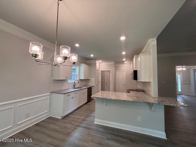 This home is Complete! Step into the 1602 floor plan by Adams on River Landing Golf Course in North Carolina - for sale on GolfHomes.com, golf home, golf lot