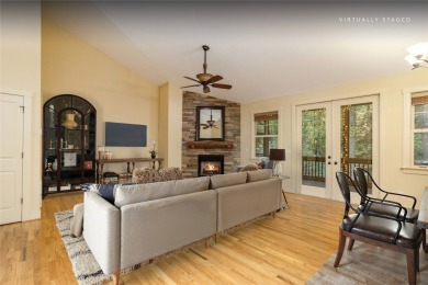 Tucked at the end of a quiet street beside a tranquil mountain on Bear Lake Golf Club in North Carolina - for sale on GolfHomes.com, golf home, golf lot