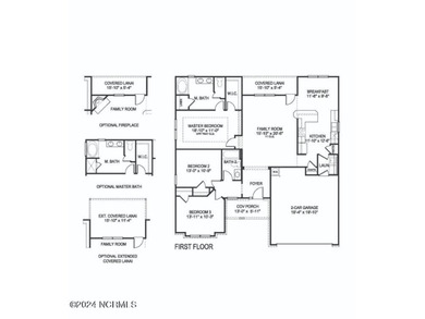 This home is Complete! Step into the 1602 floor plan by Adams on River Landing Golf Course in North Carolina - for sale on GolfHomes.com, golf home, golf lot