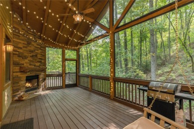 Tucked at the end of a quiet street beside a tranquil mountain on Bear Lake Golf Club in North Carolina - for sale on GolfHomes.com, golf home, golf lot