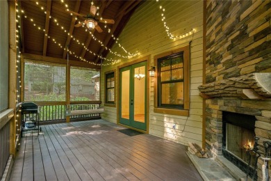 Tucked at the end of a quiet street beside a tranquil mountain on Bear Lake Golf Club in North Carolina - for sale on GolfHomes.com, golf home, golf lot