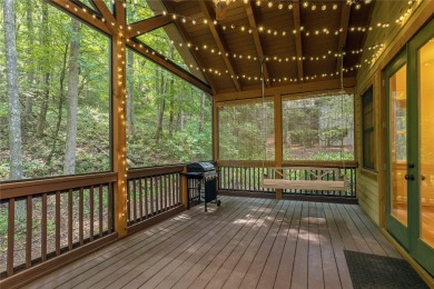 Tucked at the end of a quiet street beside a tranquil mountain on Bear Lake Golf Club in North Carolina - for sale on GolfHomes.com, golf home, golf lot