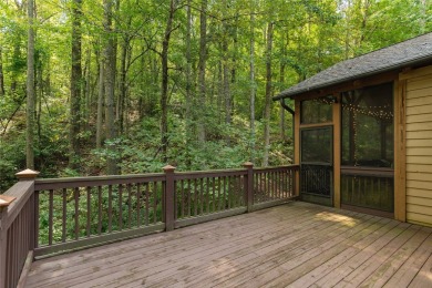 Tucked at the end of a quiet street beside a tranquil mountain on Bear Lake Golf Club in North Carolina - for sale on GolfHomes.com, golf home, golf lot