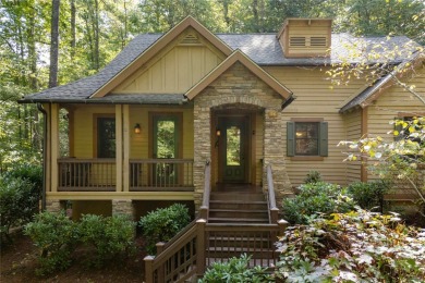 Tucked at the end of a quiet street beside a tranquil mountain on Bear Lake Golf Club in North Carolina - for sale on GolfHomes.com, golf home, golf lot