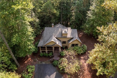 Tucked at the end of a quiet street beside a tranquil mountain on Bear Lake Golf Club in North Carolina - for sale on GolfHomes.com, golf home, golf lot