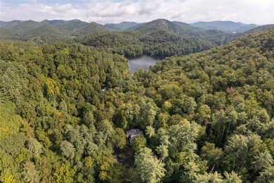 Tucked at the end of a quiet street beside a tranquil mountain on Bear Lake Golf Club in North Carolina - for sale on GolfHomes.com, golf home, golf lot