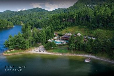 Tucked at the end of a quiet street beside a tranquil mountain on Bear Lake Golf Club in North Carolina - for sale on GolfHomes.com, golf home, golf lot