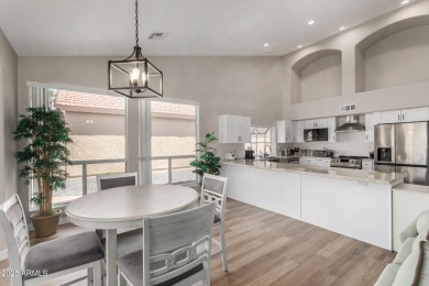 Beautiful golf course home in adult community with vaulted on Cottonwood Country Club in Arizona - for sale on GolfHomes.com, golf home, golf lot