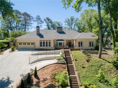 Tucked in Atlanta Country Club's quiet interior, this European on Atlanta Country Club in Georgia - for sale on GolfHomes.com, golf home, golf lot