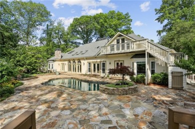 Tucked in Atlanta Country Club's quiet interior, this European on Atlanta Country Club in Georgia - for sale on GolfHomes.com, golf home, golf lot