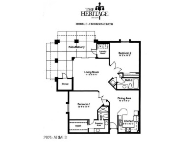 This picturesque condo is located at The Heritage. Third floor on Sun City-Willow Creek / Willow Brook  in Arizona - for sale on GolfHomes.com, golf home, golf lot
