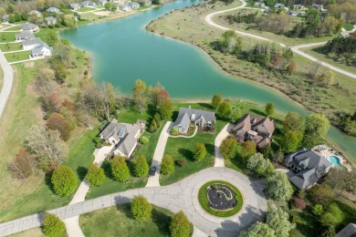 Experience refined waterfront living at its finest with this on Tullymore Golf Club in Michigan - for sale on GolfHomes.com, golf home, golf lot