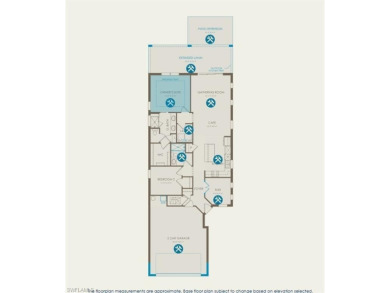 AVAILABLE NOW! Move to Terreno! The Contour features ample on Valencia Golf and Country Club in Florida - for sale on GolfHomes.com, golf home, golf lot