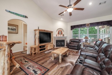PRIVACY is a PLUS with this one level, 2.5 bath home with three on Ponce De Leon Golf Course in Arkansas - for sale on GolfHomes.com, golf home, golf lot