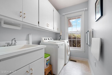 Custom built brick home located on a cul-de-sac lot that offers on Sound Golf Links at Albemarle Plantation in North Carolina - for sale on GolfHomes.com, golf home, golf lot