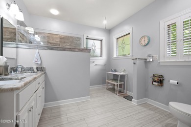 Custom built brick home located on a cul-de-sac lot that offers on Sound Golf Links at Albemarle Plantation in North Carolina - for sale on GolfHomes.com, golf home, golf lot