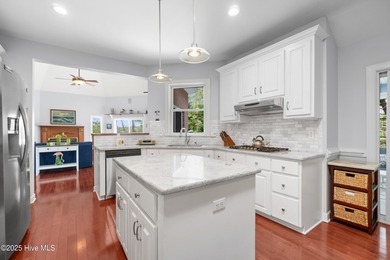 Custom built brick home located on a cul-de-sac lot that offers on Sound Golf Links at Albemarle Plantation in North Carolina - for sale on GolfHomes.com, golf home, golf lot