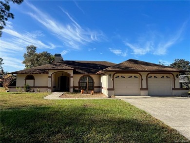 Price Reduction...Ready for Immediate occupancy! Custom 3 Bed/2 on Citrus Springs Country Club in Florida - for sale on GolfHomes.com, golf home, golf lot