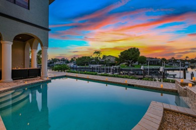 This stunning waterfront residence offers direct Gulf access on Island Country Club in Florida - for sale on GolfHomes.com, golf home, golf lot