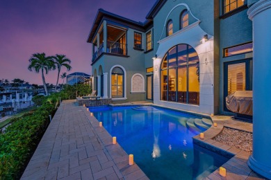 This stunning waterfront residence offers direct Gulf access on Island Country Club in Florida - for sale on GolfHomes.com, golf home, golf lot