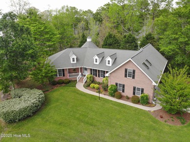 Custom built brick home located on a cul-de-sac lot that offers on Sound Golf Links at Albemarle Plantation in North Carolina - for sale on GolfHomes.com, golf home, golf lot