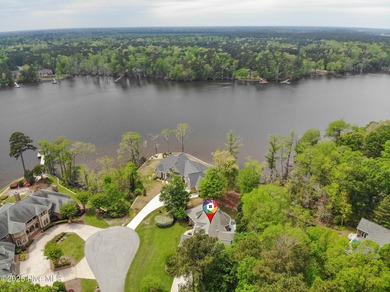 Custom built brick home located on a cul-de-sac lot that offers on Sound Golf Links at Albemarle Plantation in North Carolina - for sale on GolfHomes.com, golf home, golf lot