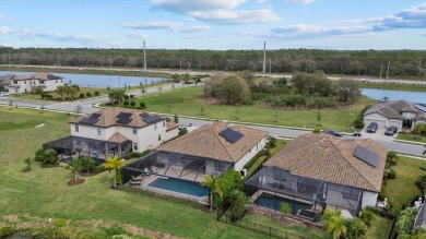 Experience the ultimate backyard paradise in this 4-bedroom on Lakewood National Golf Club in Florida - for sale on GolfHomes.com, golf home, golf lot