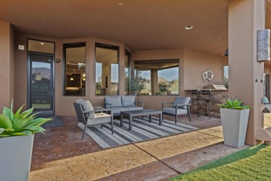 Located on prestigious Chaco Trail, this gorgeous and elegantly on Entrada at Snow Canyon in Utah - for sale on GolfHomes.com, golf home, golf lot