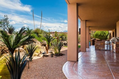 Located on prestigious Chaco Trail, this gorgeous and elegantly on Entrada at Snow Canyon in Utah - for sale on GolfHomes.com, golf home, golf lot