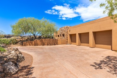 Located on prestigious Chaco Trail, this gorgeous and elegantly on Entrada at Snow Canyon in Utah - for sale on GolfHomes.com, golf home, golf lot