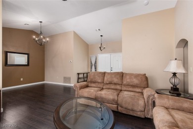 CHECKOUT THIS LARGE BACKYARD WITH ENCLOSED PATIO and WELCOMING on Highland Falls Golf Club in Nevada - for sale on GolfHomes.com, golf home, golf lot