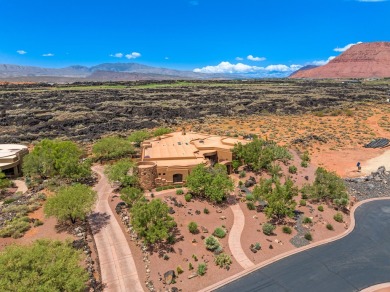 Located on prestigious Chaco Trail, this gorgeous and elegantly on Entrada at Snow Canyon in Utah - for sale on GolfHomes.com, golf home, golf lot