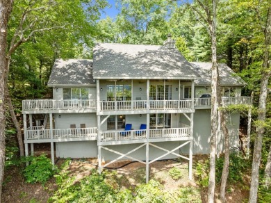 Discover your dream mountain home in the exclusive Club Colony on Lake Toxaway Country Club in North Carolina - for sale on GolfHomes.com, golf home, golf lot