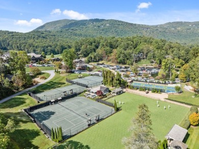 Discover your dream mountain home in the exclusive Club Colony on Lake Toxaway Country Club in North Carolina - for sale on GolfHomes.com, golf home, golf lot