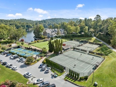 Discover your dream mountain home in the exclusive Club Colony on Lake Toxaway Country Club in North Carolina - for sale on GolfHomes.com, golf home, golf lot