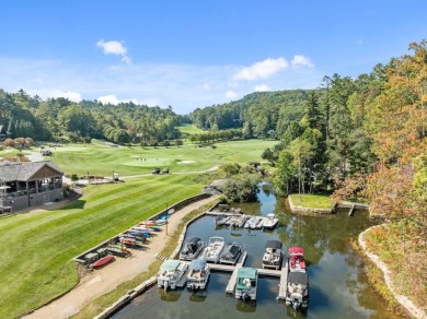 Discover your dream mountain home in the exclusive Club Colony on Lake Toxaway Country Club in North Carolina - for sale on GolfHomes.com, golf home, golf lot
