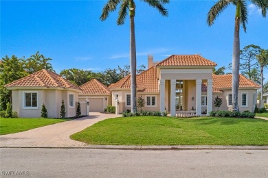 Discover unparalleled elegance in this stunning 4-bedroom + den on Fiddlesticks Country Club in Florida - for sale on GolfHomes.com, golf home, golf lot