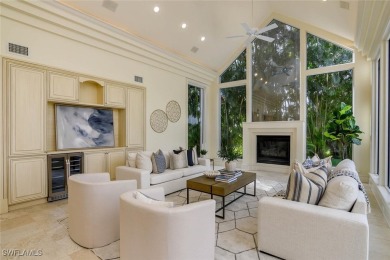 Discover unparalleled elegance in this stunning 4-bedroom + den on Fiddlesticks Country Club in Florida - for sale on GolfHomes.com, golf home, golf lot