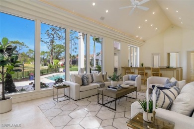 Discover unparalleled elegance in this stunning 4-bedroom + den on Fiddlesticks Country Club in Florida - for sale on GolfHomes.com, golf home, golf lot