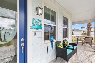 Perfectly located Dreamsicle cottage 2 bedroom/ 2 bath with den on LPGA International Golf Course in Florida - for sale on GolfHomes.com, golf home, golf lot