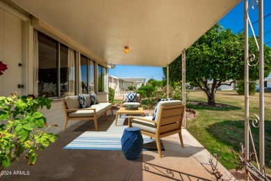 Super clean Gemini Twin home with 1711 SqFt of comfortable on Sun City South Golf Course in Arizona - for sale on GolfHomes.com, golf home, golf lot