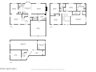 Welcome to this stunning 4-bedroom, 2.5-bath Colonial nestled in on Ocean Acres Country Club in New Jersey - for sale on GolfHomes.com, golf home, golf lot