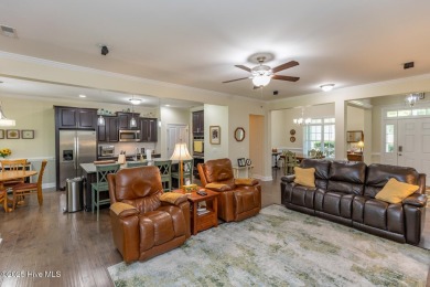 Welcome to this beautiful custom-built 4-bedroom, 3.5-bath home on Whispering Woods in North Carolina - for sale on GolfHomes.com, golf home, golf lot