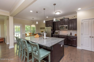 Welcome to this beautiful custom-built 4-bedroom, 3.5-bath home on Whispering Woods in North Carolina - for sale on GolfHomes.com, golf home, golf lot