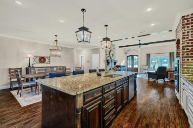 Meticulously maintained custom built French Country home in the on Rock Creek Golf Club in Texas - for sale on GolfHomes.com, golf home, golf lot