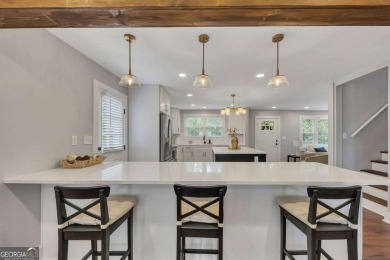 Step into this absolutely stunning, fully renovated home in the on East Lake Golf Club in Georgia - for sale on GolfHomes.com, golf home, golf lot