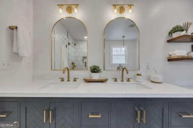 Step into this absolutely stunning, fully renovated home in the on East Lake Golf Club in Georgia - for sale on GolfHomes.com, golf home, golf lot